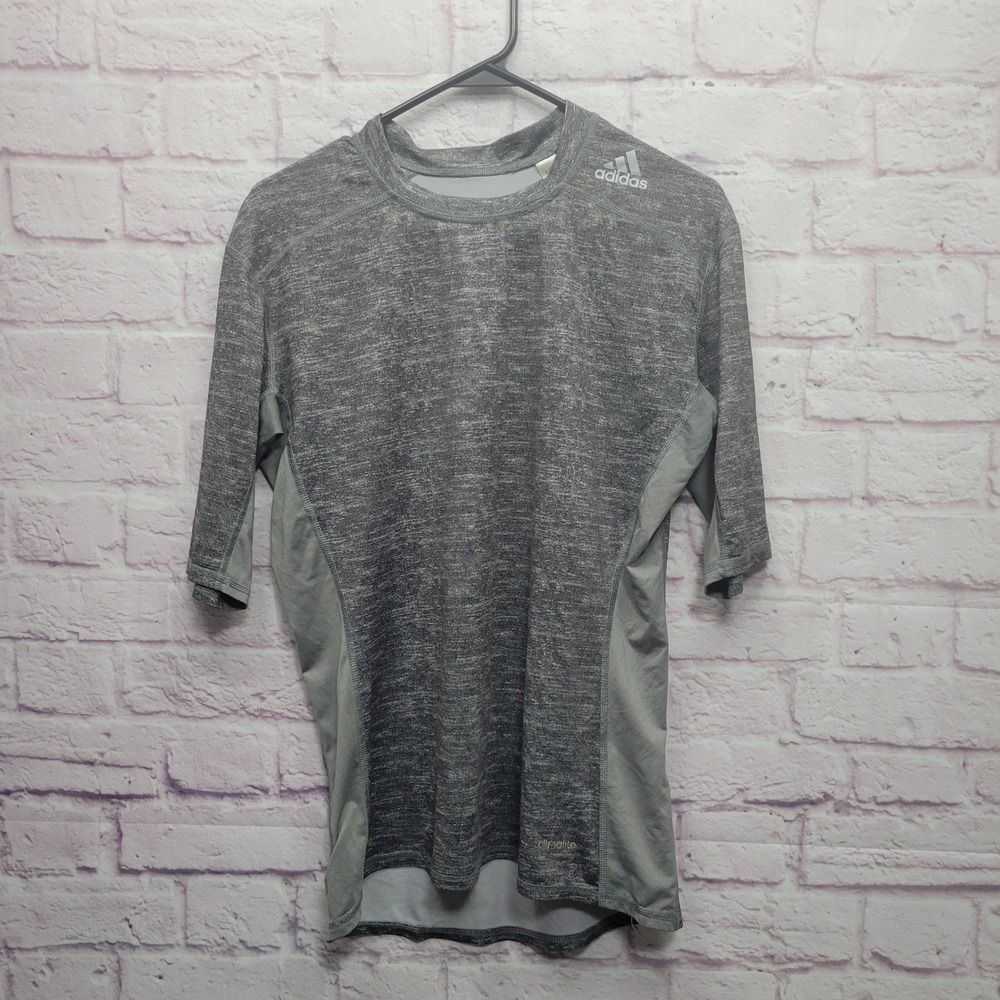 Adidas Techfit Climalite Compression Shirt Mens‎ L Athleisure Workout Activewear